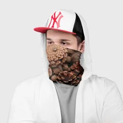 Бандана-труба 3D Шишки и орешки - фото 2