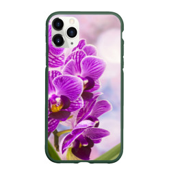 Чехол для iPhone 11 Pro матовый Божественная орхидея