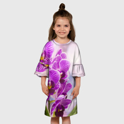 Детское платье 3D Божественная орхидея - фото 2