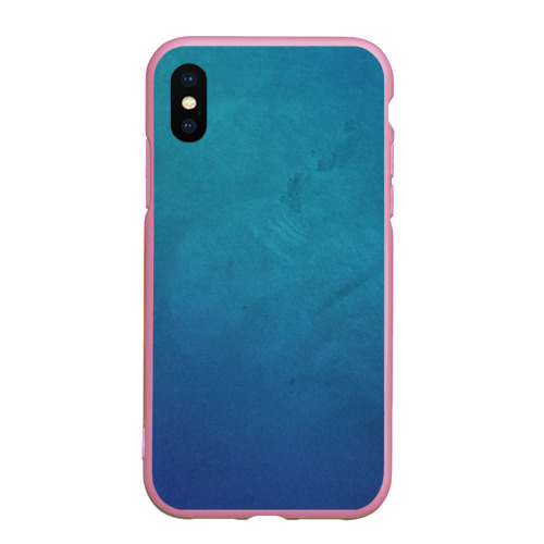 Чехол для iPhone XS Max матовый Ocean, цвет розовый