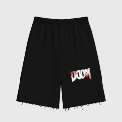 Женские шорты oversize футер хлопок Doom 2016