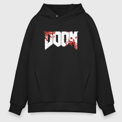 Мужское худи Oversize хлопок Doom 2016