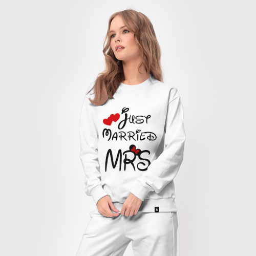 Женский костюм хлопок Just married Mrs - фото 5