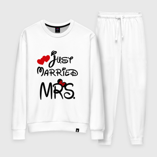 Женский костюм хлопок Just married Mrs