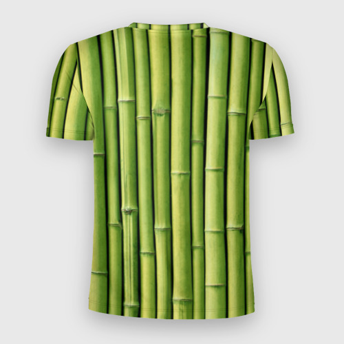 Мужская футболка 3D Slim Бамбук, цвет 3D печать - фото 2