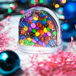 Игрушка Снежный шар Цветные конфетки - фото 2