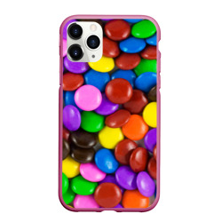 Чехол для iPhone 11 Pro матовый Цветные конфетки
