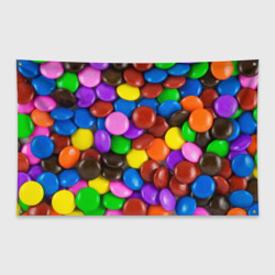Флаг-баннер Цветные конфетки
