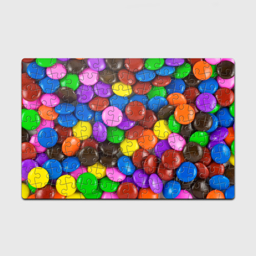 Головоломка Пазл магнитный 126 элементов Цветные конфетки