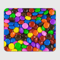 Прямоугольный коврик для мышки Цветные конфетки