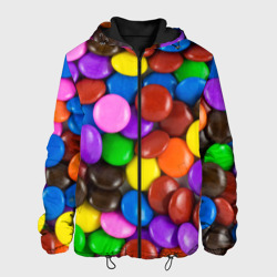 Мужская куртка 3D Цветные конфетки