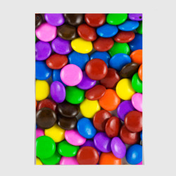 Постер Цветные конфетки