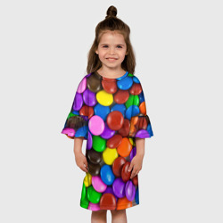Детское платье 3D Цветные конфетки - фото 2