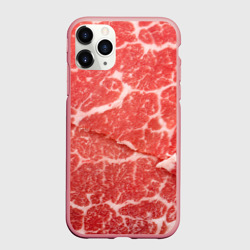 Чехол для iPhone 11 Pro Max матовый Кусок мяса