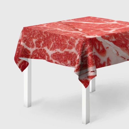 Скатерть 3D Кусок мяса