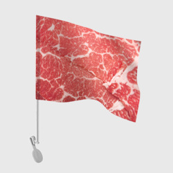 Флаг для автомобиля Кусок мяса
