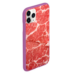 Чехол для iPhone 11 Pro матовый Кусок мяса - фото 2