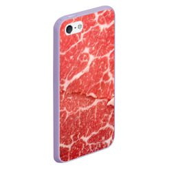 Чехол для iPhone 5/5S матовый Кусок мяса - фото 2