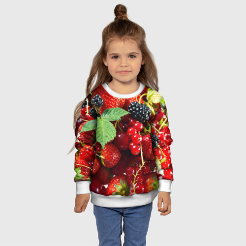 Детский свитшот 3D Любимые ягоды - фото 7