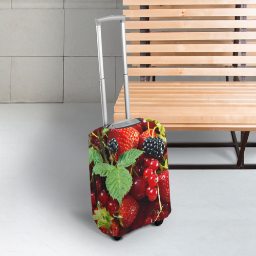 Чехол для чемодана 3D Любимые ягоды - фото 3