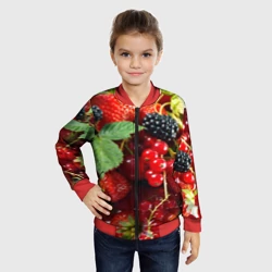 Детский бомбер 3D Любимые ягоды - фото 2