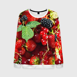 Мужской свитшот 3D Любимые ягоды