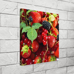 Холст квадратный Любимые ягоды - фото 2