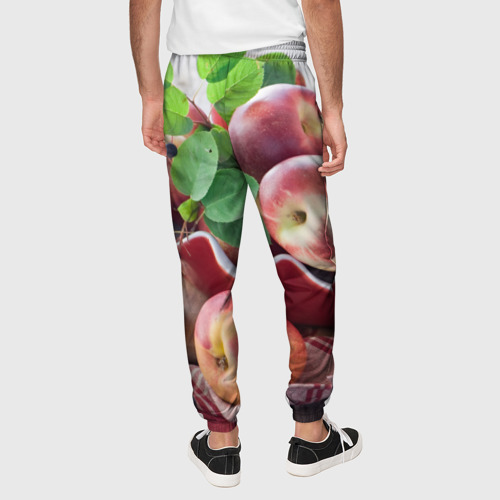 Мужские брюки 3D Персики, цвет 3D печать - фото 5