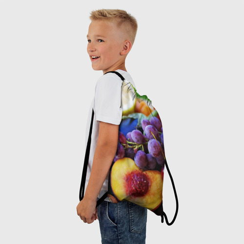 Рюкзак-мешок 3D Спелые фрукты - фото 3