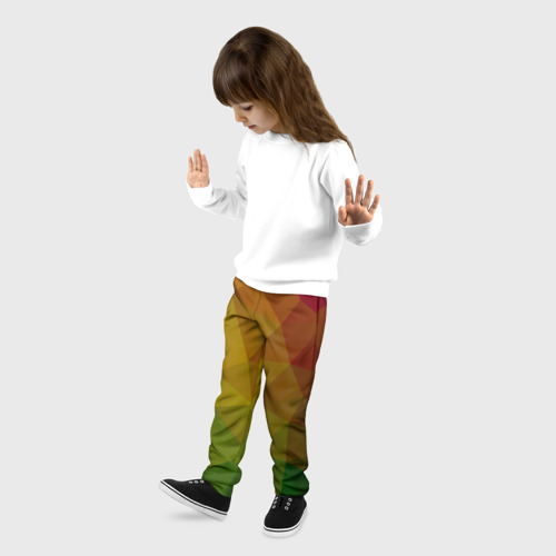 Детские брюки 3D Абстракции, цвет 3D печать - фото 3