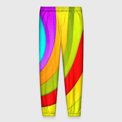 Мужские брюки 3D Радуга, цвет 3D печать - фото 2