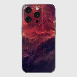 Чехол для iPhone 15 Pro Max силиконовый с защитой камеры Star