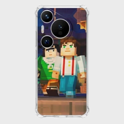 Чехол для Huawei Pura 70 Pro Майнкрафт