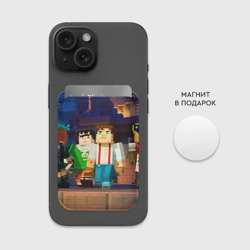 Картхолдер Magsafe магнитный Майнкрафт - фото 2