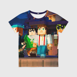 Детская футболка 3D Майнкрафт