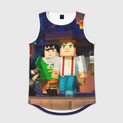 Мужская спортивная майка 3D Майнкрафт