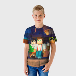 Детская футболка 3D Майнкрафт - фото 2