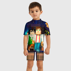 Детский купальный костюм 3D Майнкрафт - фото 2