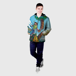 Мужская куртка 3D Майнкрафт - фото 2