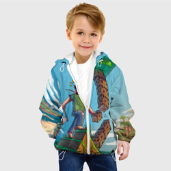 Детская куртка 3D Майнкрафт - фото 2