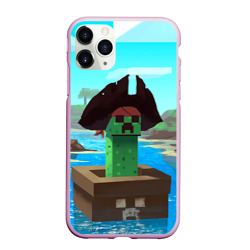 Чехол для iPhone 11 Pro Max матовый Creeper