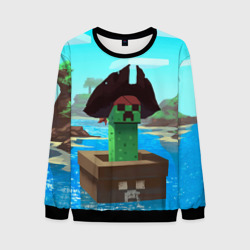 Мужской свитшот 3D Creeper