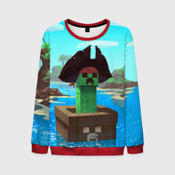 Мужской свитшот 3D Creeper