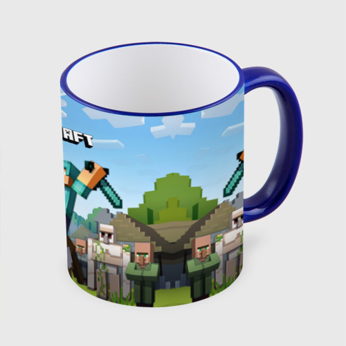 Кружка с полной запечаткой Minecraft на коне Фото 01 Кружка с полной запечаткой Minecraft на коне Фото 01