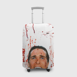 Чехол для чемодана 3D Американский психопат кричит