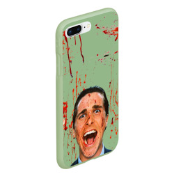 Чехол для iPhone 7Plus/8 Plus матовый Американский психопат кричит - фото 2