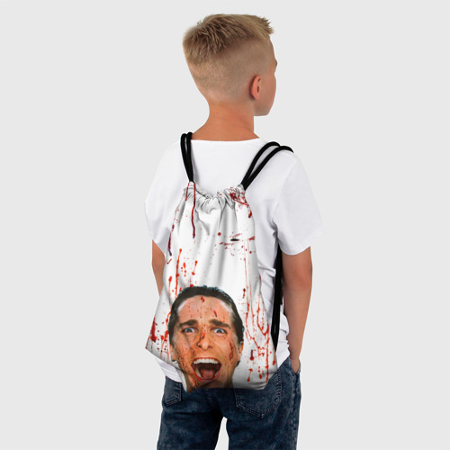 Рюкзак-мешок 3D Американский психопат кричит - фото 4