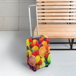 Чехол для чемодана 3D Ягоды и фрукты - фото 2