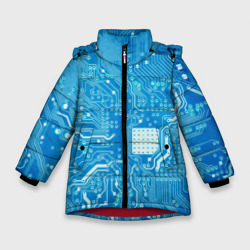 Зимняя куртка для девочек 3D Системная плата