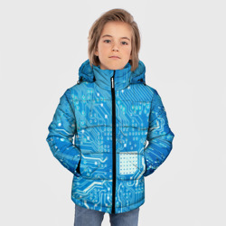 Зимняя куртка для мальчиков 3D Системная плата - фото 2